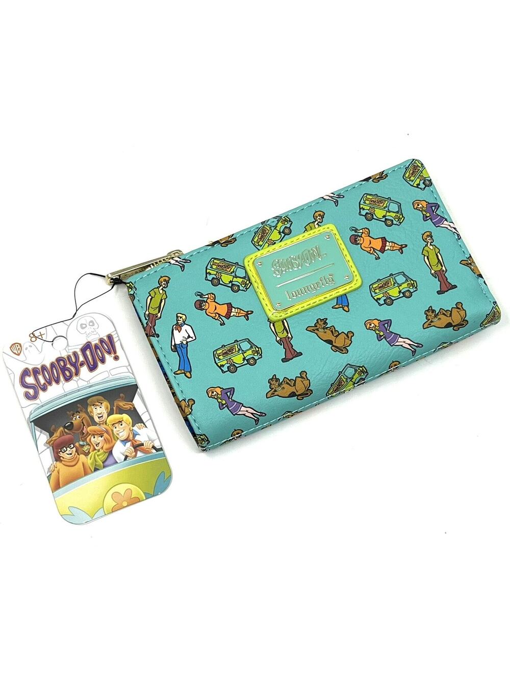 Loungefly Scooby Doo All Over Print Wallet NWT Shaggy Daphne Fred Velma